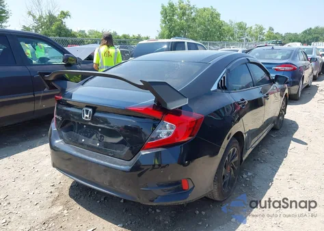 2016 Honda Civic Ex from USA, damaged, VIN 19XFC2F75GE087848